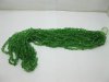 10 Strands Green Loose Glass Chip Beads 90cm
