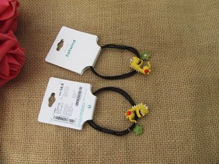 1Pc Elastic Slim Hair Band Ponytail Holders Hair Tie - Dinosaur (image for) 1Pc Elastic Slim Hair Band Ponytail Holders Hair Tie - Dinosaur
