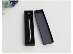 (image for) 10X Black Kraft Necklace Box Jewellery Gift Box Case 20.5x5x2.5cm