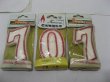 100 Number Zero Seven Candle for Birthday Party co-ot-ch187 (image for) 100 Number Zero Seven Candle for Birthday Party co-ot-ch187