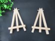(image for) 24Pcs MINI Wooden Artist Easel Frame Tripod Painting Stand
