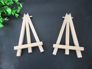 24Pcs MINI Wooden Artist Easel Frame Tripod Painting Stand