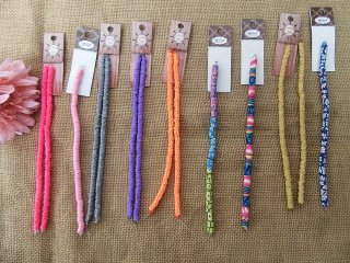 20Strings Flat Barrel Etc Polymer Beads Jewelry Accessories (image for) 20Strings Flat Barrel Etc Polymer Beads Jewelry Accessories