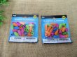 4Packes X 40Pcs Novelty Shaped Pencil Topper Erasers Mixed Color (image for) 4Packes X 40Pcs Novelty Shaped Pencil Topper Erasers Mixed Color