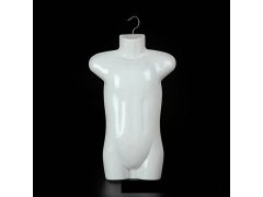 (image for) 4Pcs White Children Torso Mannequin w/Hanging Hook