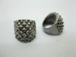 3x12 Gun Color Alloy Metal Rings 18mm Dia. (image for) 3x12 Gun Color Alloy Metal Rings 18mm Dia.