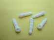 (image for) 500 Mobile Phone Dustproof Ear Plug w/Hole White