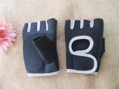 (image for) 2Pairs Weight Gloves Lifting Gym Workout Gloves Wrist Wrap