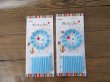 24Sheets Blue Lighting Candles Birthday Cake Candle Party Favor