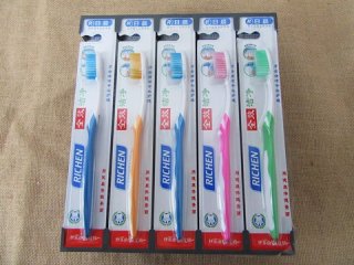 30Pcs Soft Skidproof Clean Toothbrushes Dental Care Brush Adult