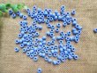 500g Sky Blue Barrel Pony Beads Loose Bead 8mm