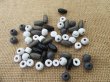 100G Mixed Design and Color Wooden Spacer Beads DIY Jewellery Ma (image for) 100G Mixed Design and Color Wooden Spacer Beads DIY Jewellery Ma