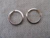 100Pcs Nickel Free Golden Split Ring Split Key Rings 30mm