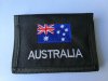 12X Black Nylon Wallets - Australia Flag Design 12X Black Nylon Wallets - Australia Flag Design