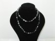 (image for) 10 Strands Black Oval Crackle Glass beads,720 beads