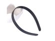 1Pc Black Headbands Hair Clips Craft for DIY 15mm (image for) 1Pc Black Headbands Hair Clips Craft for DIY 15mm