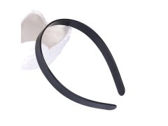 (image for) 1Pc Black Headbands Hair Clips Craft for DIY 15mm