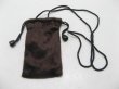 (image for) 200 Dark Coffee Soft Plush Mobile Phone Pouches Holders