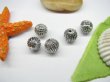 (image for) 20pcs Metal Watermelon Beads yw-ac-mb18