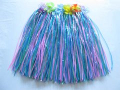 5X Cool Dress-up Hawaiian Hula Skirt 400mm ce28 5X Cool Dress-up Hawaiian Hula Skirt 400mm ce28