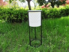 (image for) 1Set Round White Mesh Modern Flower Plant Display Stand Holder G