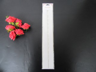 (image for) 5x24Pcs White Funny Origami Paper Strips Folding Paper Ribbons