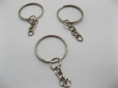 500 Metal Key Rings With Chains 25mm kr-a27 500 Metal Key Rings With Chains 25mm kr-a27