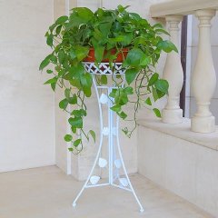 (image for) 1Set 1-layer Flower Plant Display Stand Holder Home Garden Decor 95cm High