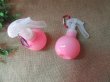 (image for) 6Pcs Pink Round Comestic Spray Bottle Storage Container