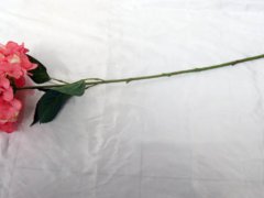 1X Pink Hydrangea Stem Wedding Flower Favor