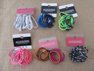1Sheet Fancy Hair Elastics Hair Elastic Hair Band Scrunchies