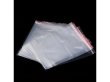 100 Clear Self-Adhesive Seal Plastic Bag 17x12cm W/Hole (image for) 100 Clear Self-Adhesive Seal Plastic Bag 17x12cm W/Hole