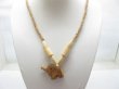 (image for) 12 Tribal Wooden Beaded Necklaces with Elephant Pendant