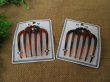 1Pc Gloss Hair Comb Barrette Soft Gentle Styling Grip Pin Hair