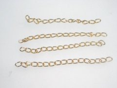 1000 Golden Tail Chain 5cm for Making Own Jewellery 1000 Golden Tail Chain 5cm for Making Own Jewellery