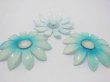(image for) 20Pcs Blue Blossom Sunflower Hairclip Jewelry Finding Beads 65mm