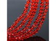 (image for) 10Strand x 88Pcs Red Rondelle Faceted Crystal Beads 6mm