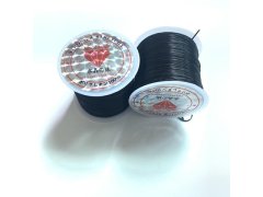 (image for) 5roll x 35m Black Stretchy String Jewellery Making Cord Thread