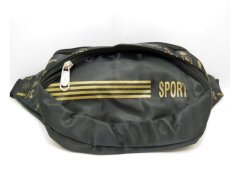 (image for) 4Pcs Black Back Waist Bags Waist Pouch Bum Bags