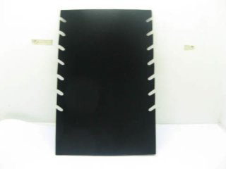 4X Black Velvet Necklace Display Busts dis-n78