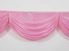 1Pc Pink 3M Tassel Swag Drape Stage Wedding Background Backdrop 1Pc Pink 3M Tassel Swag Drape Stage Wedding Background Backdrop