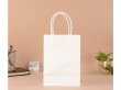 4x12 Kraft Paper Bags with Carrying Strap 17x15.5x9.5cm