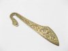 20 Bronze Floral Wide Bookmarks ac-bm23 20 Bronze Floral Wide Bookmarks ac-bm23