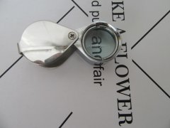 (image for) 12Pcs Pocket Jewelers Loupe Eye Magnifier Jewelry Magnifying