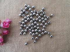 (image for) 500Pcs Metallic Round Spacer Beads 8mm for DIY Jewellery Making