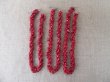 6Pcs Red Knited Genstone Chips Necklace 60cm Long (image for) 6Pcs Red Knited Genstone Chips Necklace 60cm Long