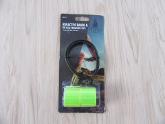 (image for) 6Sheets x 2Pcs Reflective Bands & Bicycle Trouser Clips