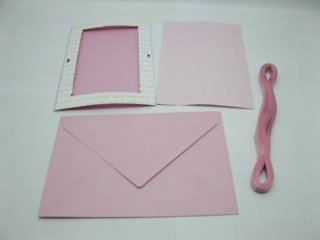 (image for) 1Packs X 20Sets Light Pink Personlised Wedding Party Invitation
