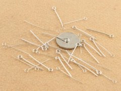 500Gram(4800pcs) Eye Pins Jewelry Finding 28mm