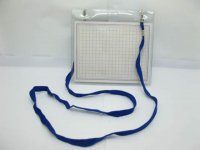 100Sets Soft Plastic Horizontal Certificate Label Holder
